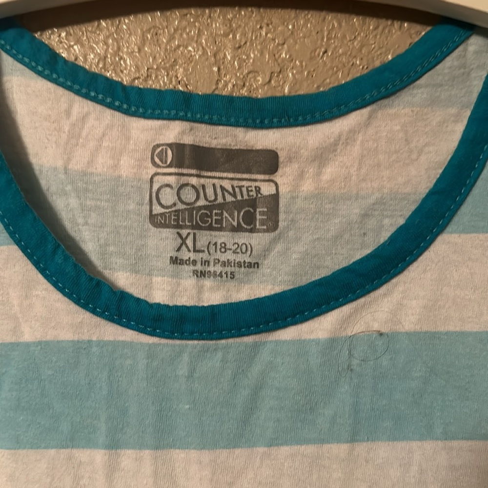 Counter Intelligence Xl Stripe Tank Top View 2